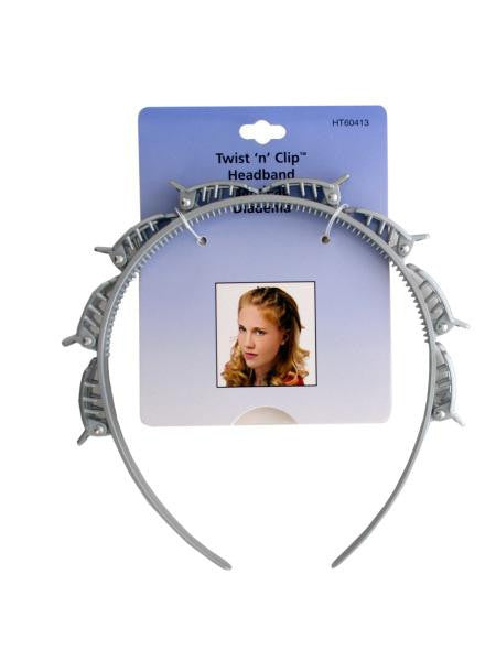 Twist 'n' Clip Headband (Available in a pack of 24)