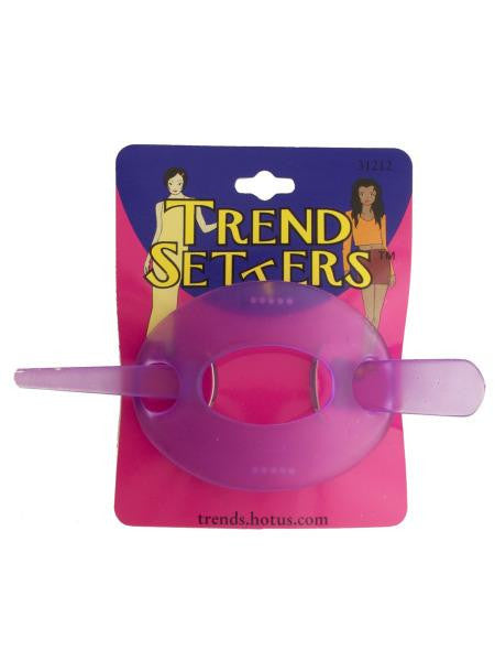 Translucent Hair Barrette with Stick (Available in a pack of 20)