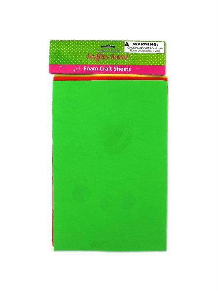 Foam Craft Sheets (Available in a pack of 12)