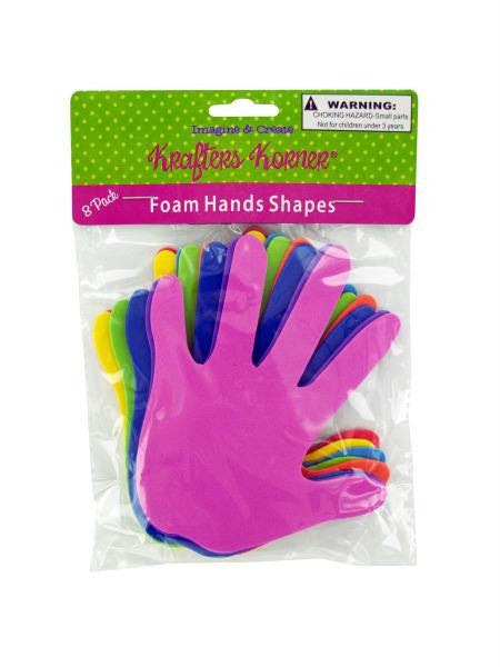 Foam Craft Hands (Available in a pack of 24)