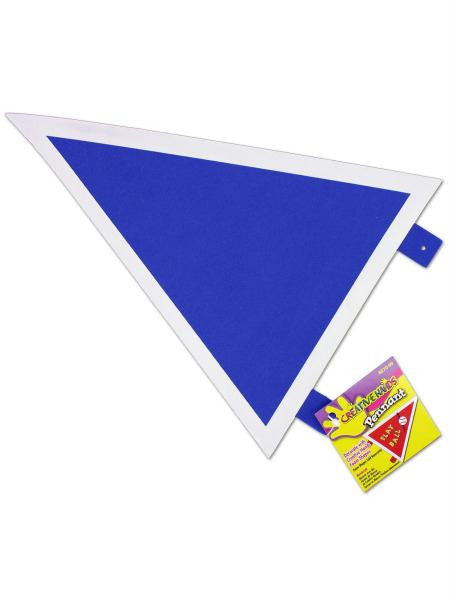 Foam Pennant (Available in a pack of 24)