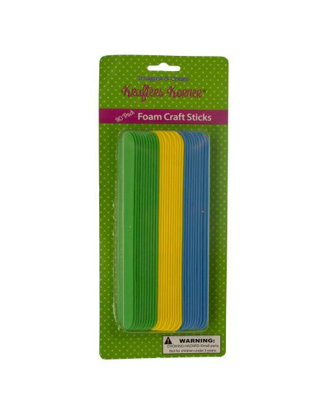 Foam Craft Sticks Set (Available in a pack of 24)
