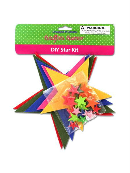 Do-It-Yourself Foam Star Craft Kit (Available in a pack of 12)