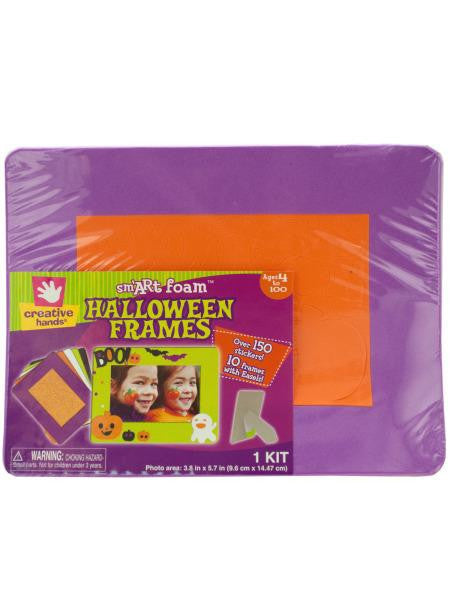Foam Halloween Photo Frames & Stickers Kit (Available in a pack of 20)