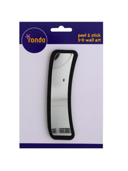 Letter I Peel & Stick Mirror Wall Decor (Available in a pack of 24)