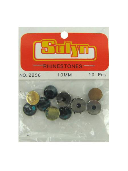 Green Rhinestones (Available in a pack of 24)