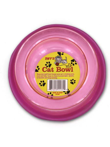Non-Spill Cat Bowl (Available in a pack of 12)
