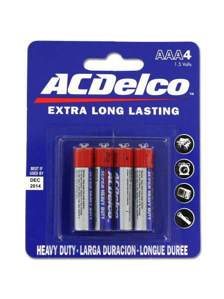 Heavy Duty 'AAA' Batteries (Available in a pack of 12)