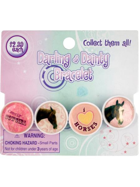 Darling & Dainty Epoxy Link Bracelet (Available in a pack of 24)