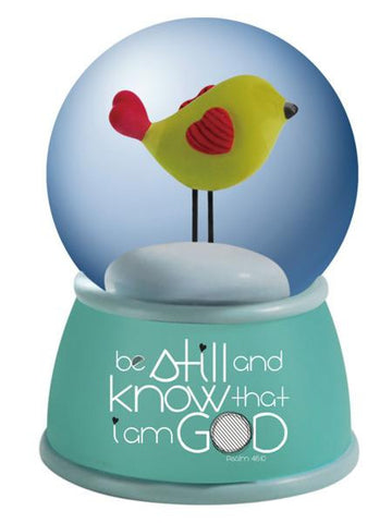 'Be Still and Know' Water Globe (Available in a pack of 6)