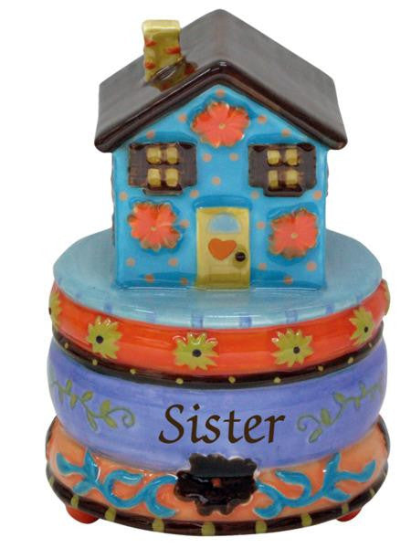 'Sister' Ceramic Figurine (Available in a pack of 6)
