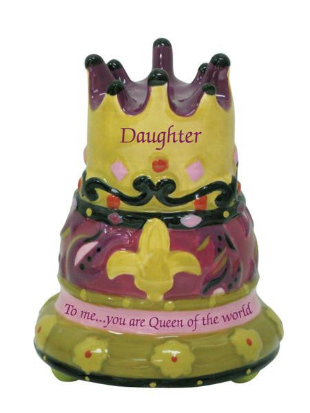 'Daughter' Ceramic Figurine (Available in a pack of 6)