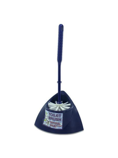 Toilet Brush & Corner Stand (Available in a pack of 12)