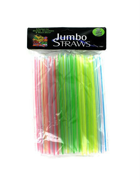 Jumbo Straws (Available in a pack of 25)