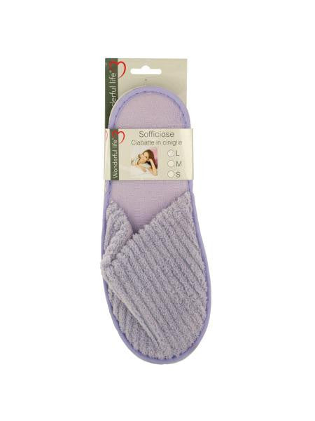 Women's Plush Slippers (Available in a pack of 8)