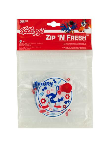Kellogg's Sandwich & Snack Bags Set (Available in a pack of 24)