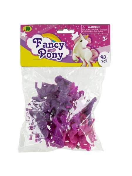 Dinosaur & Pony Plastic Figures (Available in a pack of 12)
