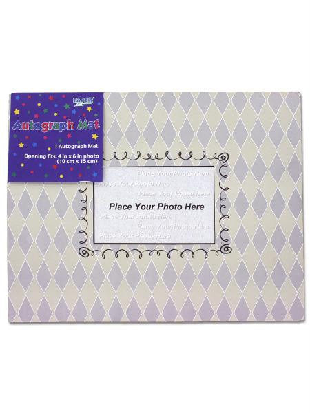 New Year's Autograph Photo Mat (Available in a pack of 20)