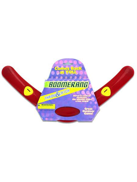 Throw & Catch Boomerang (Available in a pack of 24)