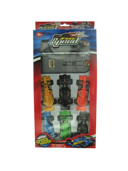 Press & Go Race Car Set (Available in a pack of 12)