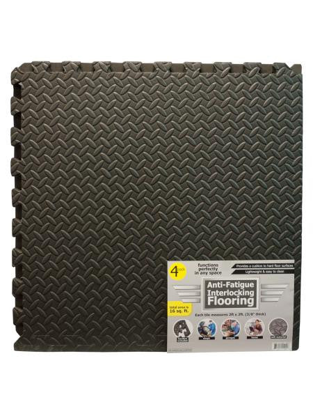 Anti-Fatigue Textured Interlocking Flooring Set (Available in a pack of 1)