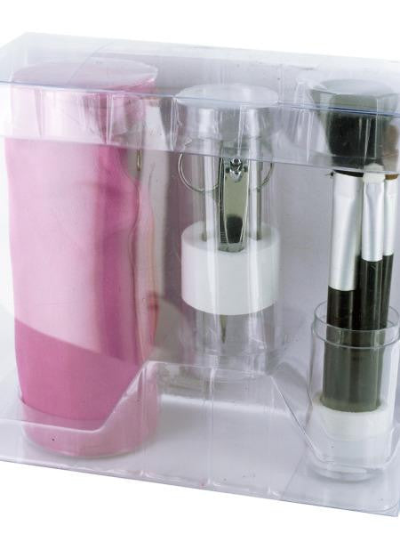 Cosmetic Brush & Tool Set (Available in a pack of 4)