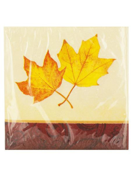 Autumn's Gift Beverage Napkins (Available in a pack of 24)