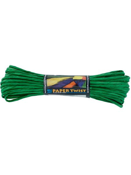 Kelly Green Twisted Craft Paper (Available in a pack of 18)