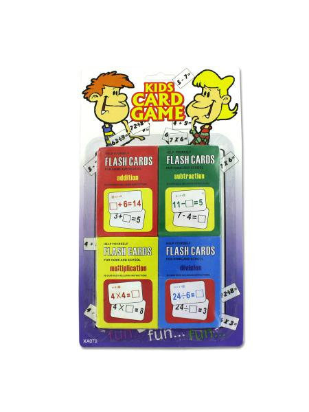 Children's Flash Card Set (Available in a pack of 24)
