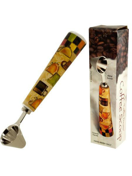 Coffee Dreams Coffee Scoop with Ceramic Handle (Available in a pack of 24)