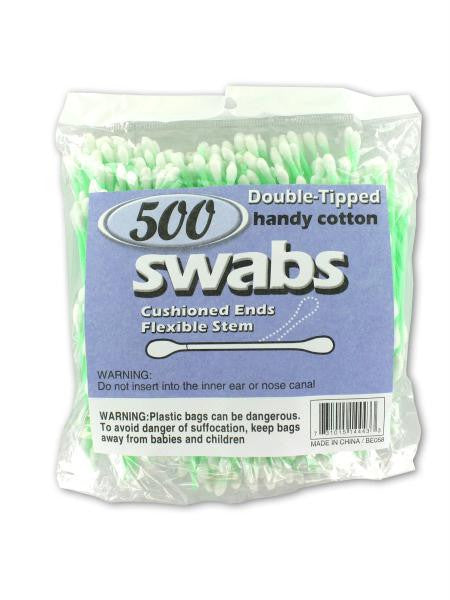 Double-Tipped Cotton Swabs (Available in a pack of 24)