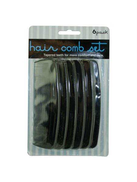 Black Hair Comb Set (Available in a pack of 24)