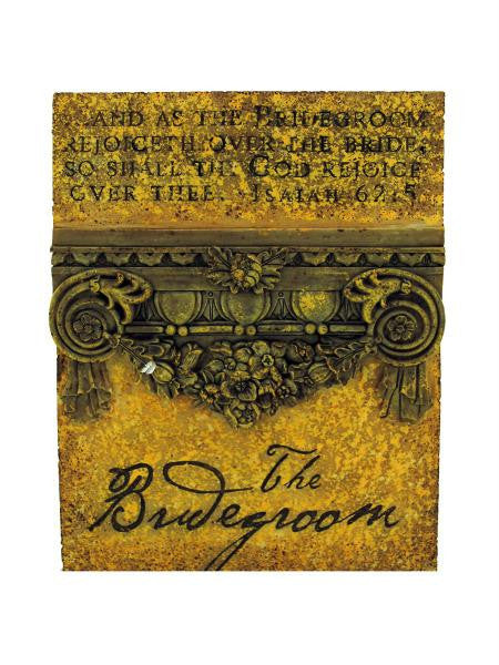 Bridegroom Plaque (Available in a pack of 12)