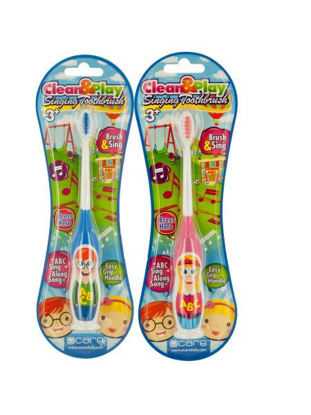 ABC Sing Along Musical Toothbrush (Available in a pack of 24)