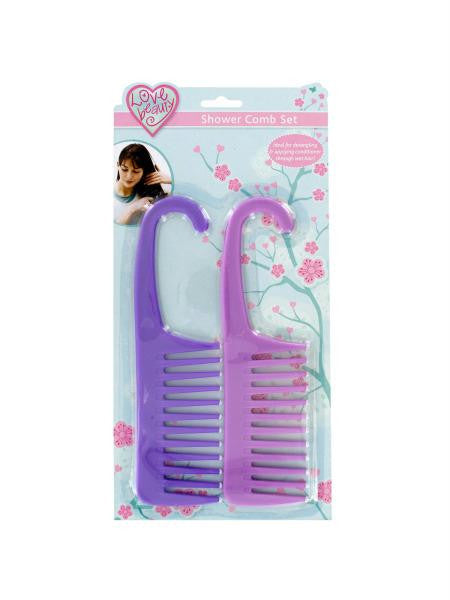 Shower Conditioner Comb with Hook (Available in a pack of 24)