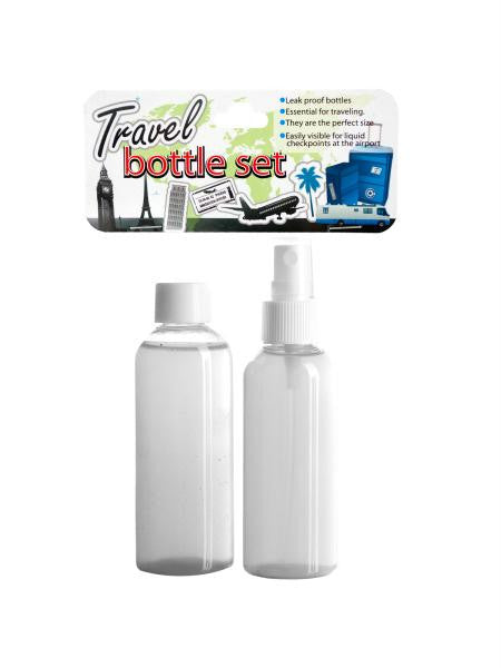 Travel Bottle Set (Available in a pack of 24)