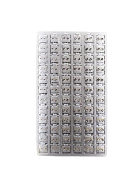 Cubic Zirconia Earrings Refill (Available in a pack of 12)