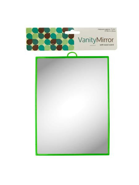 Vanity Mirror with Easel Stand (Available in a pack of 6)