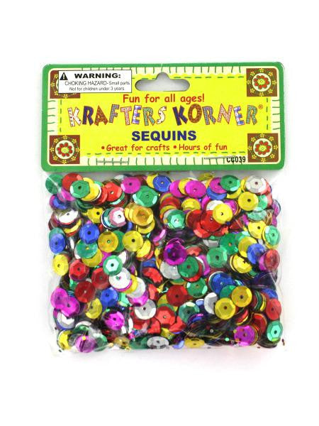 Round Colored Sequins (Available in a pack of 24)