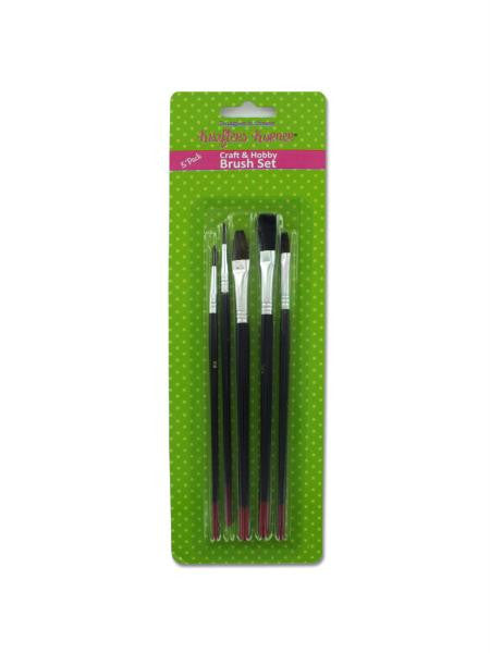 Craft &amp; Hobby Brush Set (Available in a pack of 24)