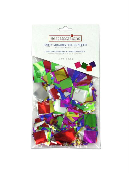 Foil Confetti in Squares (Available in a pack of 36)