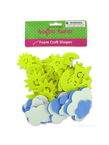 Sky Foam Craft Shapes (Available in a pack of 12)