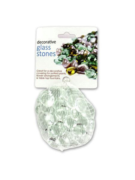 Clear Decorative Glass Stones (Available in a pack of 24)