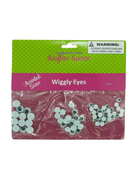 Craft Wiggly Eyes (Available in a pack of 12)