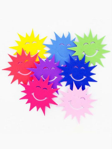 Foam Sunburst Shapes (Available in a pack of 12)