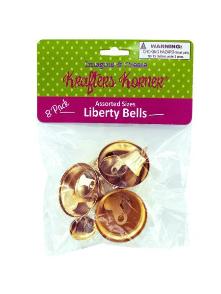 Gold Crafting Liberty Bells (Available in a pack of 24)