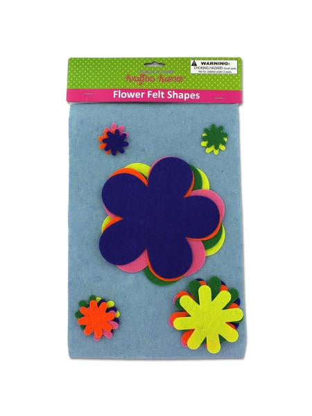 Felt Flower Cut-Outs (Available in a pack of 12)