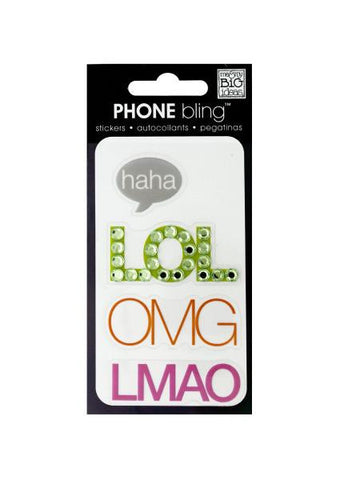 Lots of Laughs Phone Bling Removable Stickers (Available in a pack of 24)