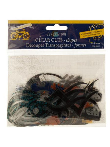 Clear Cuts Xtreme Generation Shapes (Available in a pack of 24)