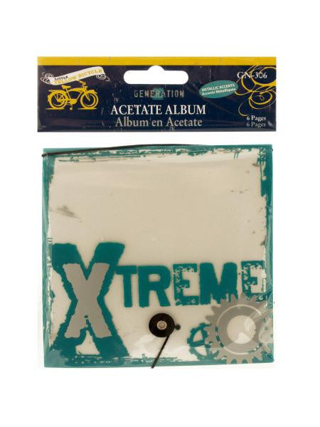 Xtreme Generation Acetate Album (Available in a pack of 24)